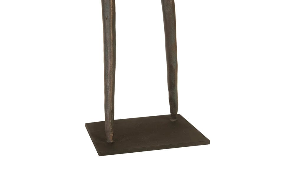 Phillips Collection - Abstract Figure on Metal Base, Bronze Finish, Elbow Bent - TH96034 view 4
