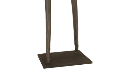 Phillips Collection - Abstract Figure on Metal Base, Bronze Finish, Elbow Bent - TH96034 view 4