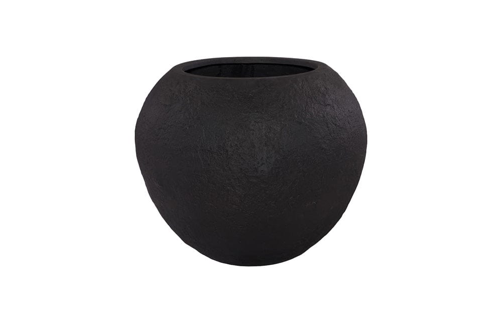 Phillips Collection - Aera Planter Wide, Black, Large - PH119656 view 1