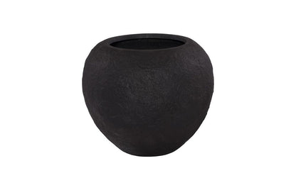 Phillips Collection - Aera Planter Wide, Black, Medium - PH119655 view 1