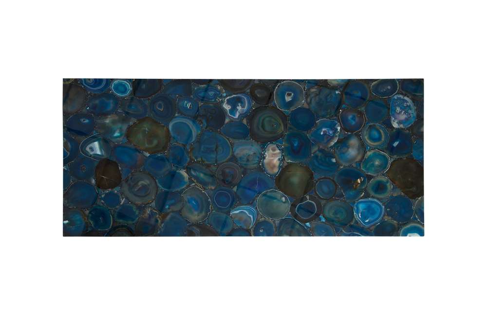 Phillips Collection - Agate Coffee Table, Stainless Steel Base - CH87923 veiw 2