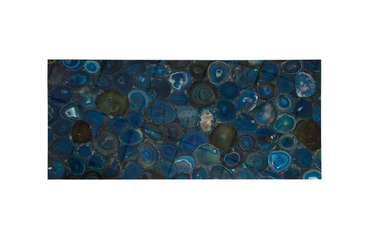Phillips Collection - Agate Coffee Table, Stainless Steel Base - CH87923 veiw 2