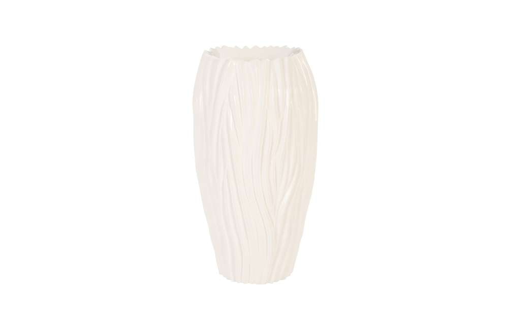 Phillips Collection - Alon Planter, Gel Coat White - PH80681 veiw 1
