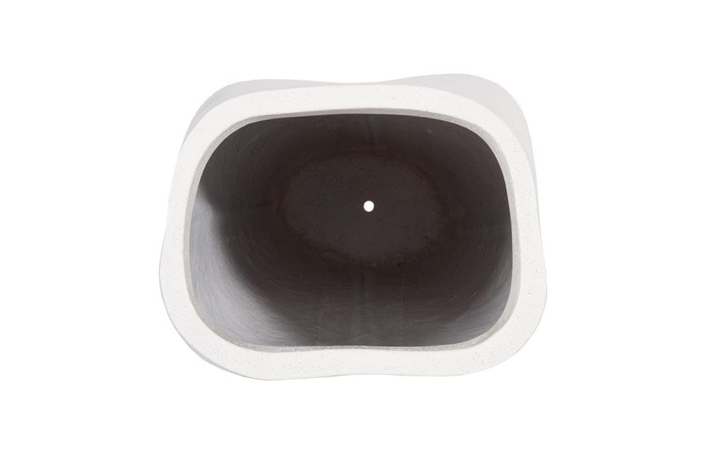 Phillips Collection - Amorphous Planter, Large, White - PH97029 view 2