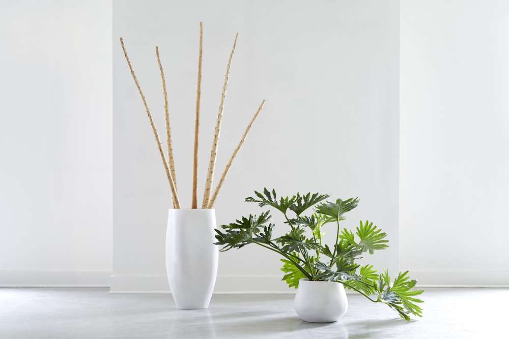 Phillips Collection - Amorphous Planter, Small, White - PH97030 veiw 5