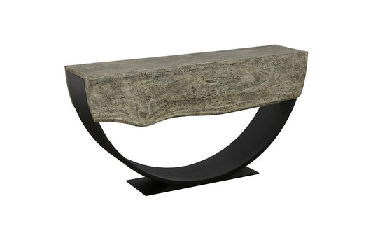 Phillips Collection - Arc Console Table, Gray Stone, Double Sided - TH113015 veiw 1