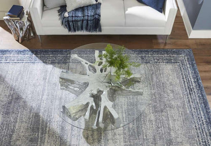 Phillips Collection - Asterisk Cast Root Coffee Table, Silver Leaf - PH67496 veiw 3
