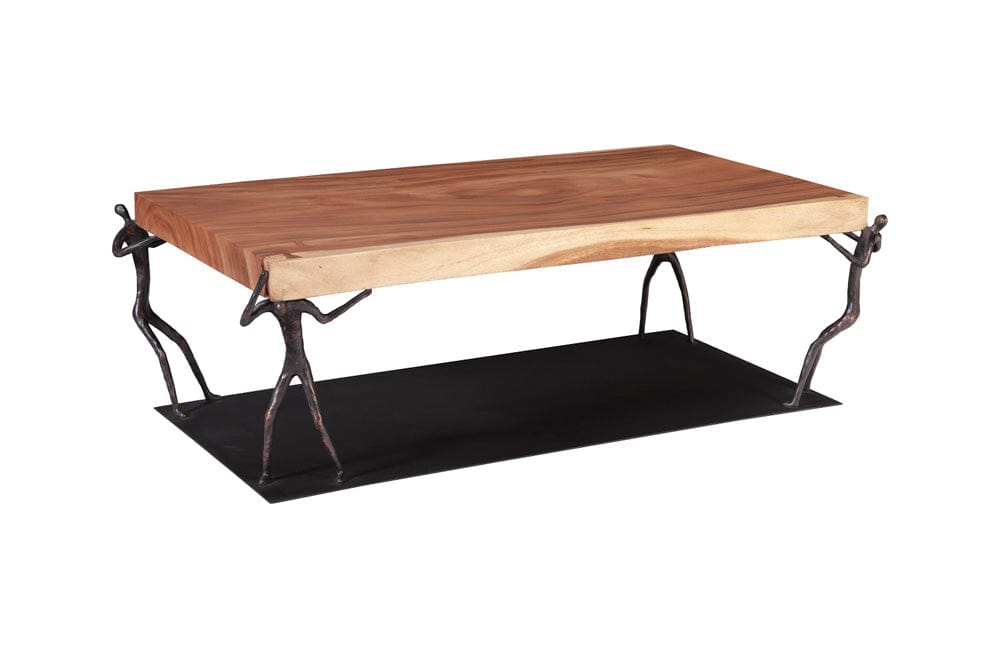 Phillips Collection - Atlas Coffee Table, Chamcha Wood, Natural, Metal - TH101825 view 1