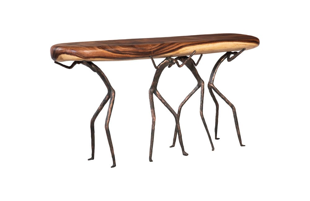 Phillips Collection - Atlas Console Table, Natural Finish, Metal - TH106036 view 1