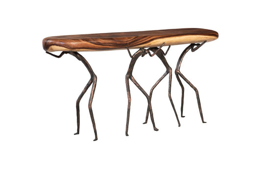 Phillips Collection - Atlas Console Table, Natural Finish, Metal - TH106036 view 1