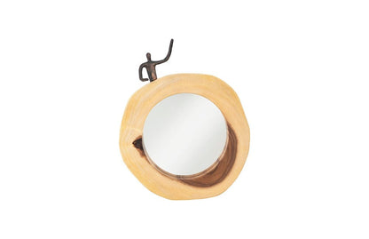 Phillips Collection - Atlas Cross Cut Mirror, Small, Half Man, Left - TH101640 view 1