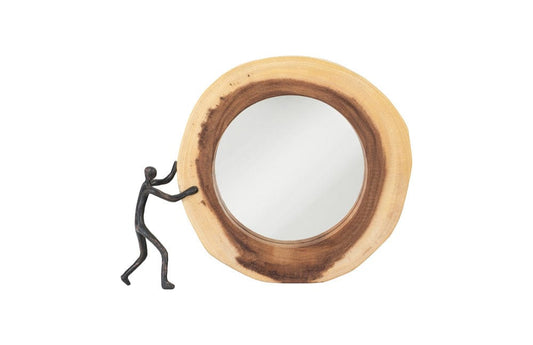Phillips Collection - Atlas Crosscut Mirror, Small, Left Side Full Body - TH102267 view 1