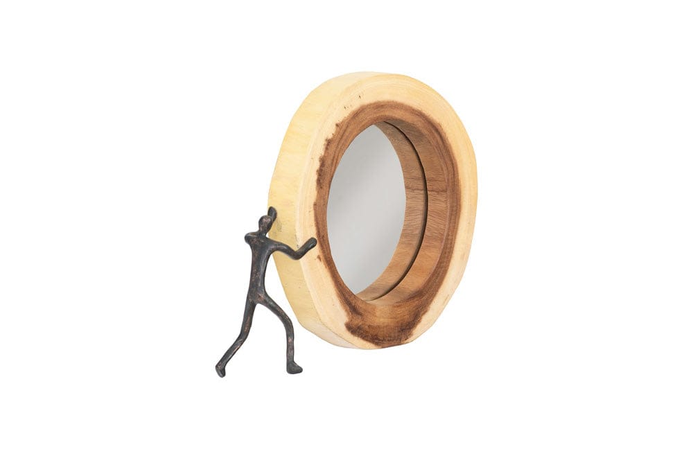 Phillips Collection - Atlas Crosscut Mirror, Small, Left Side Full Body - TH102267 view 2