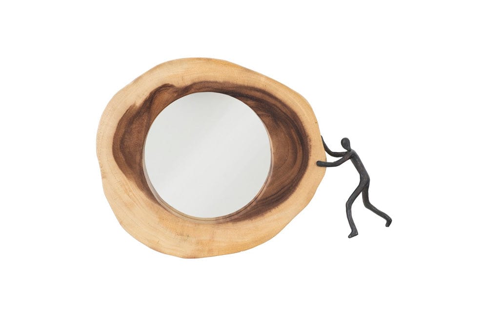 Phillips Collection - Atlas Crosscut Mirror, Small, Right Side Full Body - TH101641 view 1