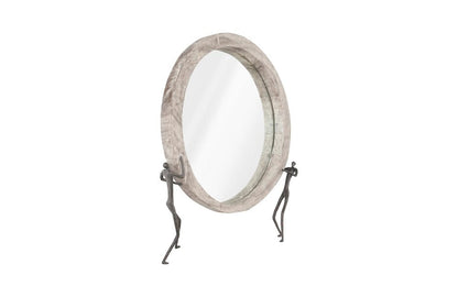 Phillips Collection - Atlas Mirror, Chamcha Wood, Gray Stone Finish, Metal - TH100834 view 2