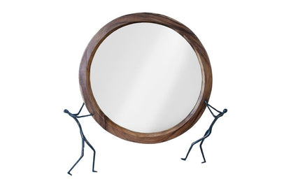 Phillips Collection - Atlas Mirror, Chamcha Wood, Natural, Metal - TH100569 view 1
