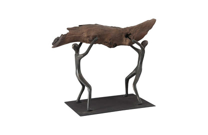 Phillips Collection - Atlas Tabletop Sculpture, Freeform High Lift, With Base - TH100849 view 3