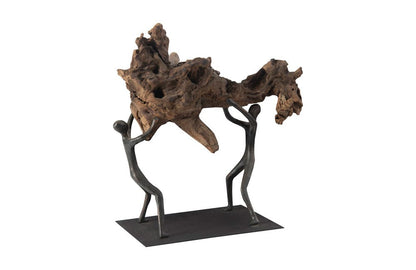 Phillips Collection - Atlas Tabletop Sculpture, Freeform High Lift, With Base - TH100849 view 4