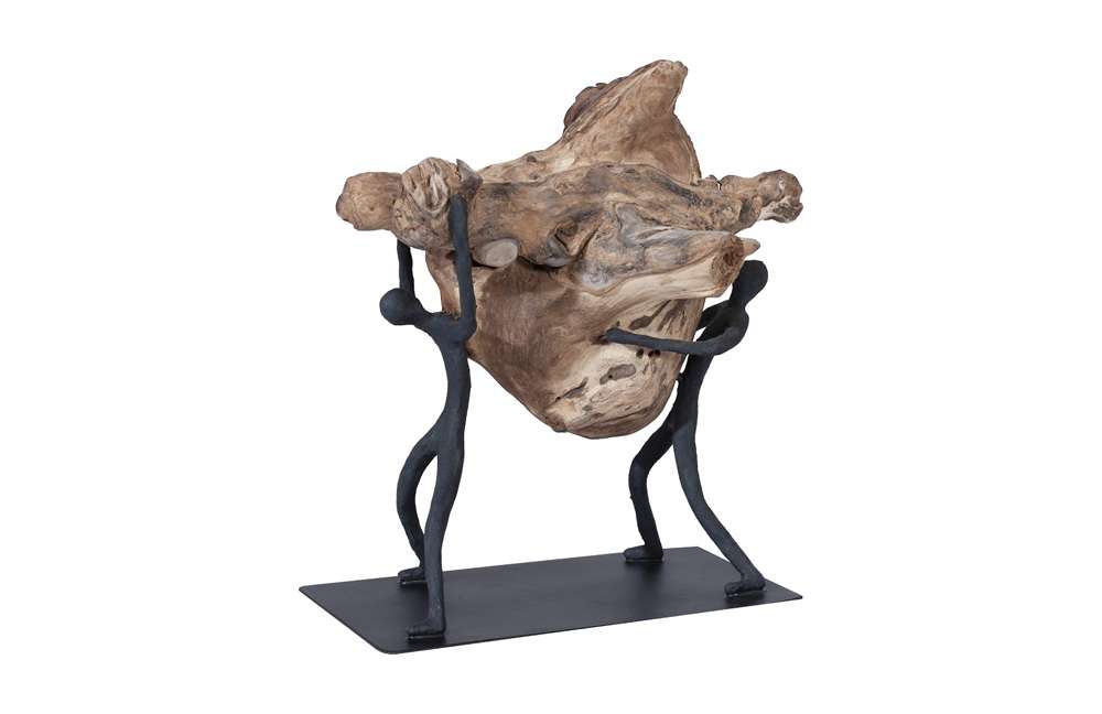 Phillips Collection - Atlas Tabletop Sculpture, Freeform High Lift, With Base - TH100849 veiw 1