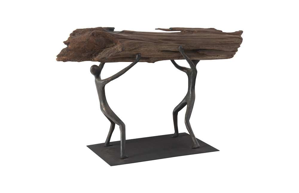 Phillips Collection - Atlas Tabletop Sculpture, Freeform High Lift, With Base - TH100849 veiw 2