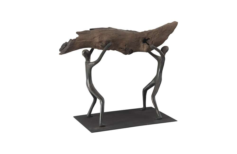 Phillips Collection - Atlas Tabletop Sculpture, Freeform High Lift, With Base - TH100849 veiw 3