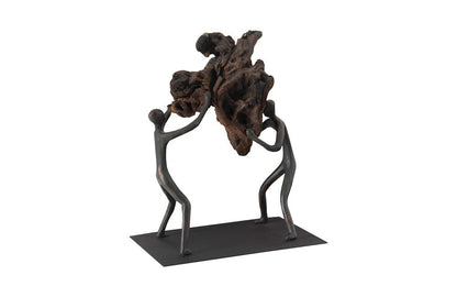 Phillips Collection - Atlas Tabletop Sculpture, Freeform High Lift, With Base - TH100850 view 3