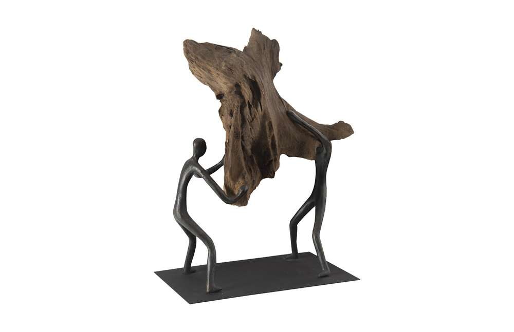 Phillips Collection - Atlas Tabletop Sculpture, Freeform High Lift, With Base - TH100850 veiw 2