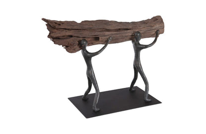Phillips Collection - Atlas Tabletop Sculpture, Log Lift, With Base - TH100851 view 1