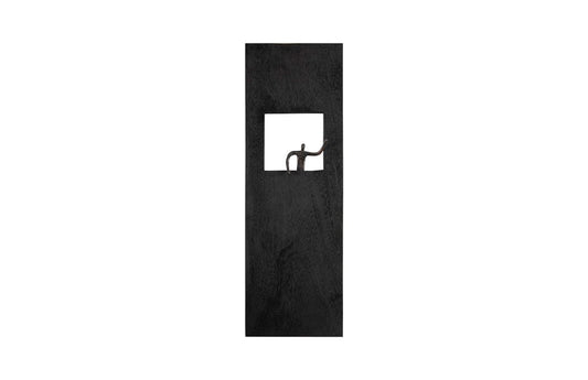 Phillips Collection - Atlas Wall Decor, Rectangle, Black - TH101657 view 1