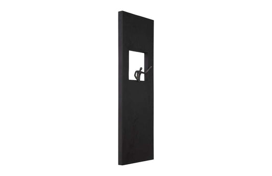 Phillips Collection - Atlas Wall Decor, Rectangle, Black - TH101657 veiw 2