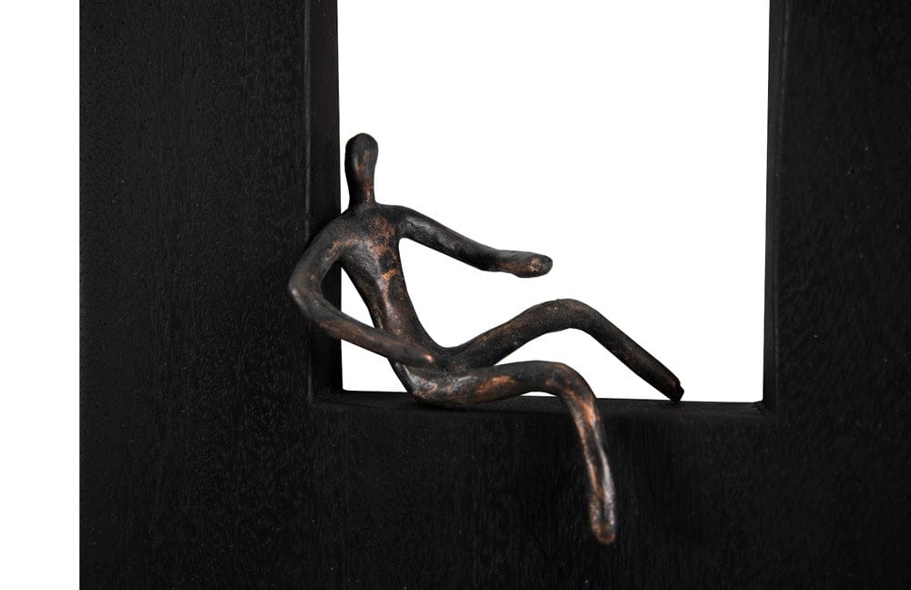 Phillips Collection - Atlas Wall Decor, Rectangle, Black - TH101658 view 4