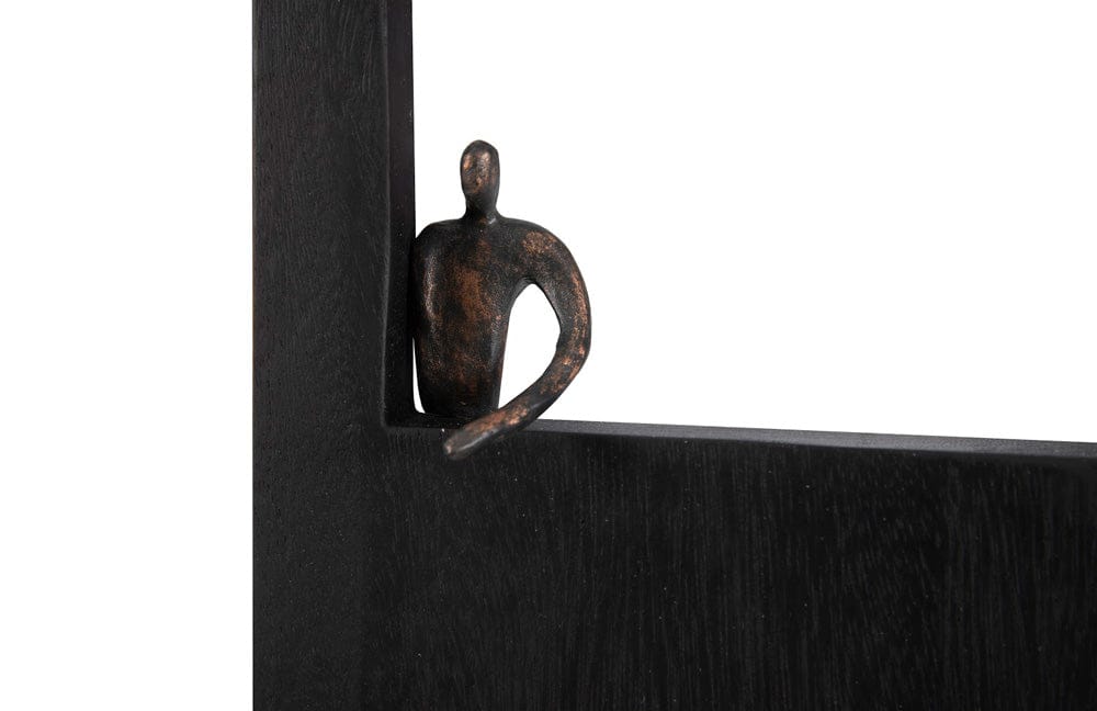 Phillips Collection - Atlas Wall Decor, Rectangle, Black - TH101659 view 4