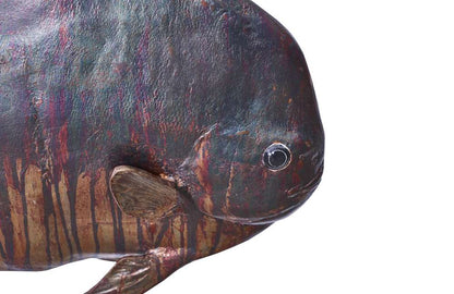 Phillips Collection - Australian Bat Fish Wall Sculpture, Resin, Copper Patina Finish - PH100653 veiw 3
