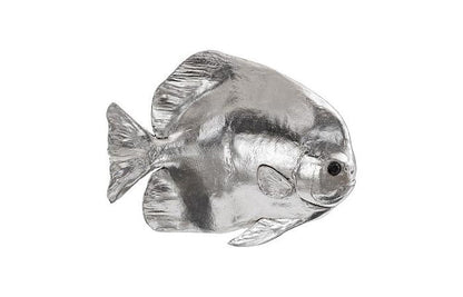 Phillips Collection - Australian Bat Fish Wall Sculpture, Resin, Silver Leaf - PH64557 view 1