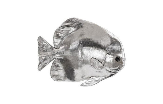 Phillips Collection - Australian Bat Fish Wall Sculpture, Resin, Silver Leaf - PH64557 view 1