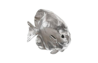 Phillips Collection - Australian Bat Fish Wall Sculpture, Resin, Silver Leaf - PH64557 view 2