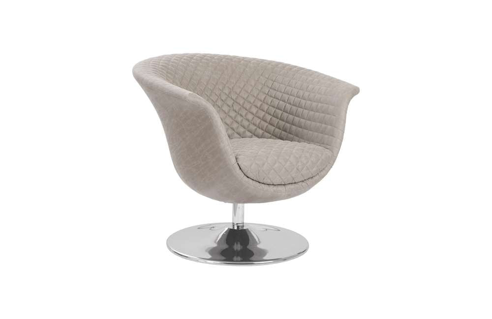 Phillips Collection - Autumn Swivel Chair, Vintage Gray Taupe - PH103737 veiw 1