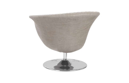 Phillips Collection - Autumn Swivel Chair, Vintage Gray Taupe - PH103737 veiw 3