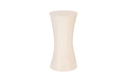 Phillips Collection - Ave Pedestal, Gel Coat White - PH80614 veiw 1