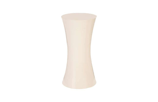 Phillips Collection - Ave Pedestal, Gel Coat White - PH80614 veiw 1