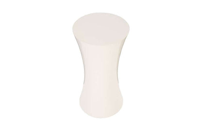 Phillips Collection - Ave Pedestal, Gel Coat White - PH80614 veiw 2