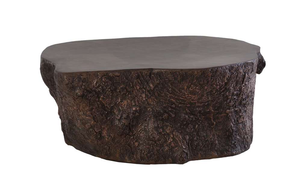 Phillips Collection - Bark Coffee Table, Bronze - PH64354 veiw 1