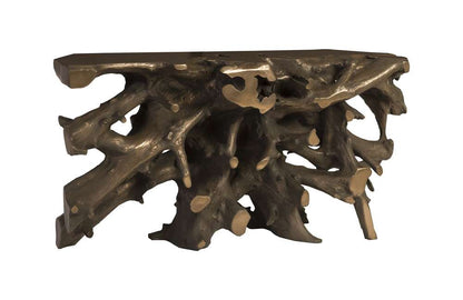 Phillips Collection - Beau Cast Root Console Table, Bronze - PH92550 veiw 1
