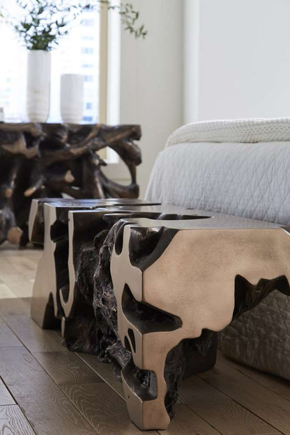 Phillips Collection - Beau Cast Root Console Table, Bronze - PH92550 veiw 4