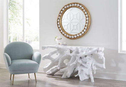 Phillips Collection - Beau Cast Root Console Table, Gel Coat White - PH86004 veiw 5