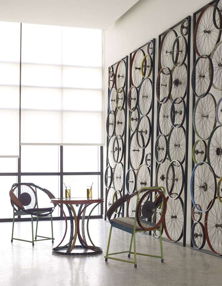 Phillips Collection - Bicycle Wheel Wall Art, Assorted - ID66019 veiw 3