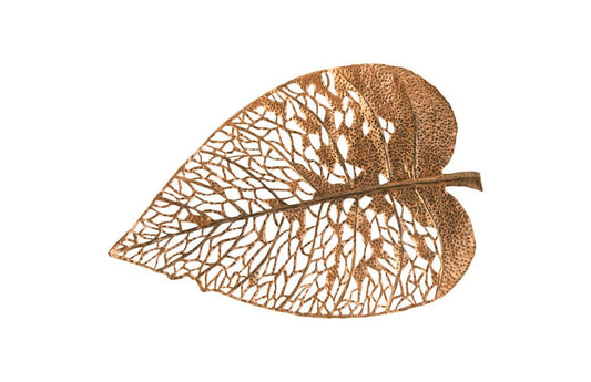 Phillips Collection - Birch Leaf Wall Art, Copper, LG - TH85853 view 1
