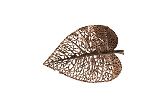 Phillips Collection - Birch Leaf Wall Art, Copper, XS - TH108529 veiw 1