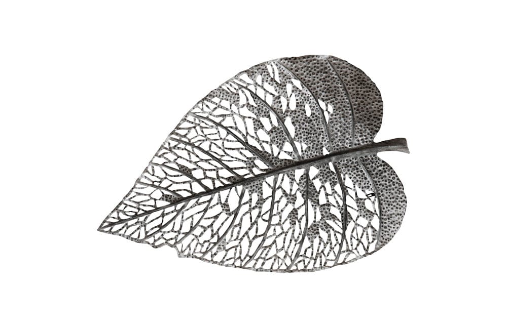 Phillips Collection - Birch Leaf Wall Art, Silver, LG - TH108526 view 1