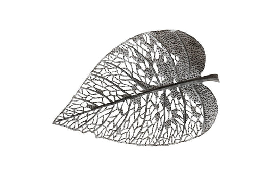 Phillips Collection - Birch Leaf Wall Art, Silver, LG - TH108526 view 1